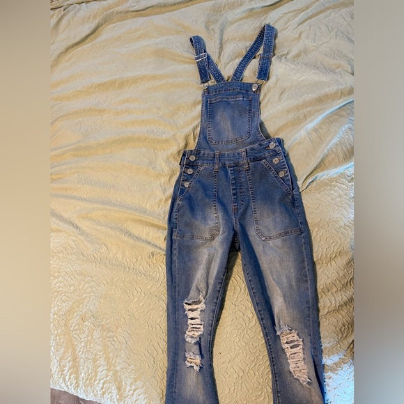 Guess Jean Overalls - Size 25 - Picture 2 of 7